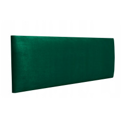 Upholstered Wall Panel Headboard Plush Velvet Velour Dark Green